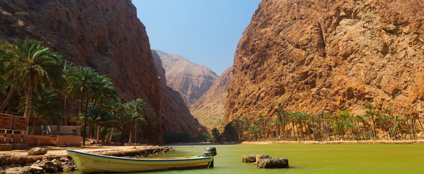 oman paysage canal
